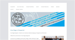 Desktop Screenshot of krav-maga-wuppertal.com